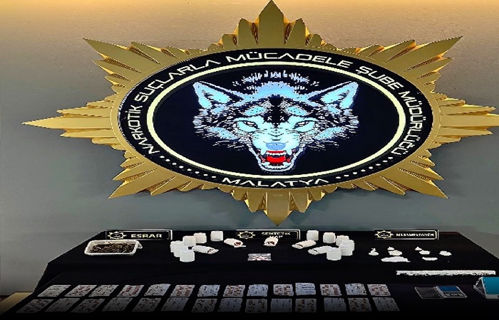 Malatya’da Çok Sayıda Uyuşturucu Madde Ele Geçirildi. 13 Kişi Tutuklandı