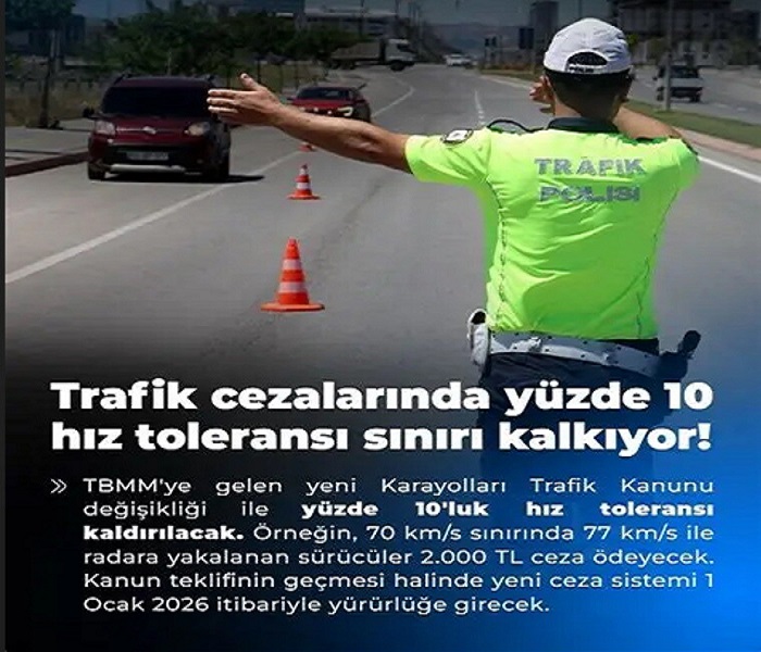 Trafik’te %10’luk Esneklik Payı Resmen İptal Edildi. 