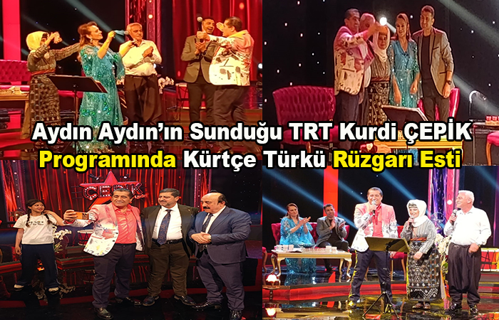 TRT Kurdi ÇEPİK Programında Aydın Aydın ve Konukları Türkü Resitali Sundu